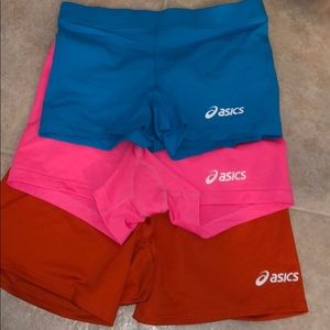 Set of 3 ASICS compression shorts